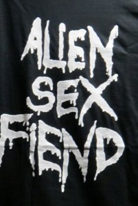 Alien Sex Fiend - das meistgetragene T-Shirt der Szene_copyright clerique noire