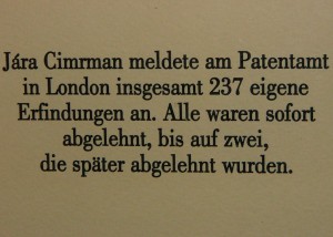 prag jara cimrman Prag Petrin Ausstellung zu Jara Cimrman