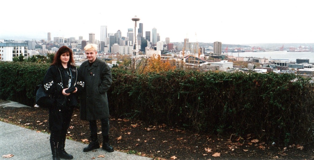 Petra & Matthias in Seattle 1994 - das SHADOW CAST als ideale Verbindung von Urlaub und Hobby :)