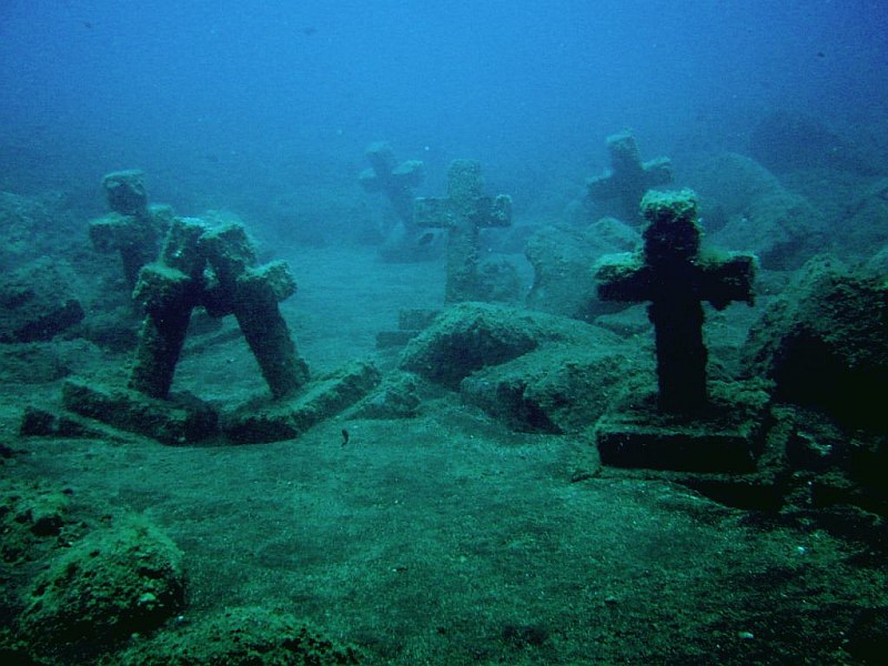 Schon mal einen Tauchkurs wert: der Unterwasserfriedhof in La Palma (Foto: la-palma-tauchen.de)
