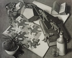 Metamorphose der Realität Reptilien_MC_Escher